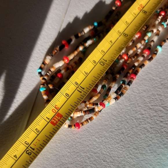 Carolyn Pollack Relios Bundle Sterling Silver Ring Sz 7 W Box & Heish Necklace - Picture 12 of 14